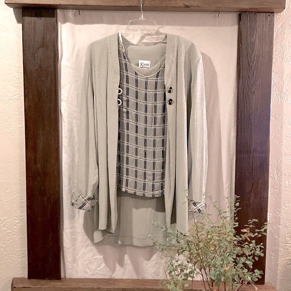 Vintage-late80’s-early90’s Jacket/tank, size M? - Picture 2 of 12